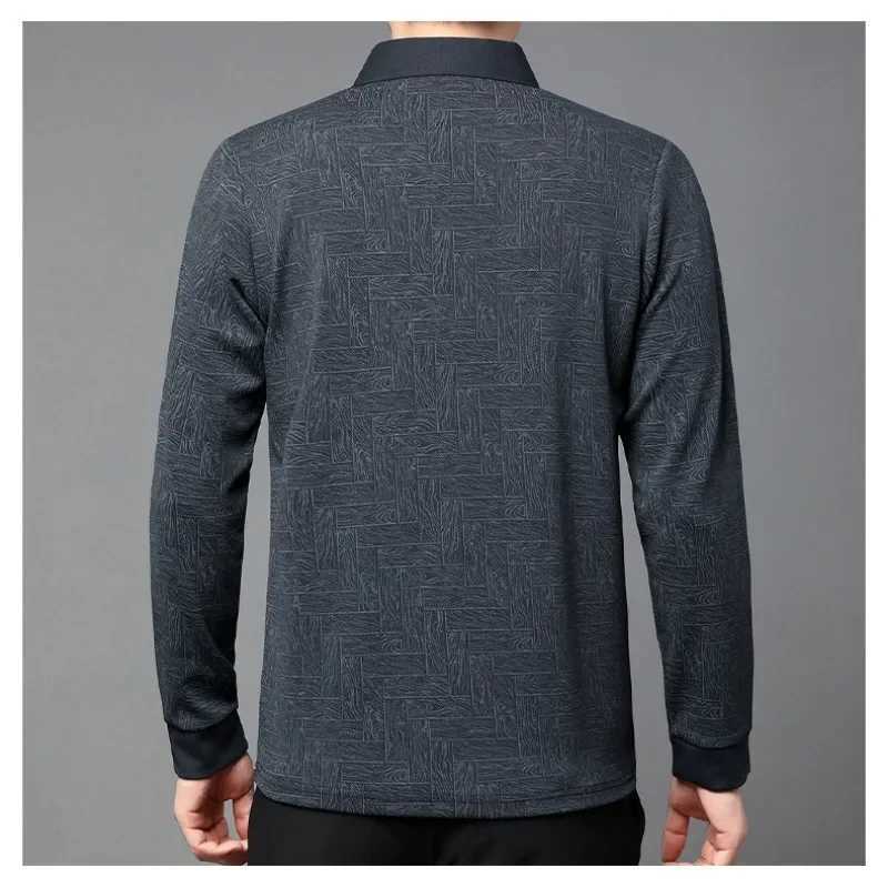 Luxury Mens Short Sleeve Polo Shirt Summer New Print T-shirt Korean Business Classic Simple Design for Casual Wear X250306