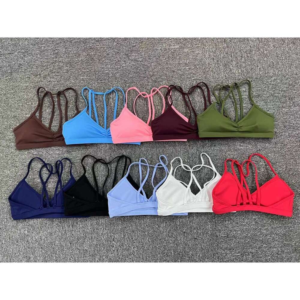 New Sports Women Gym Yoga Bra Bralette Mujer Brassiere Sport Femwhite Blue Navy Workout Top Red Pink KLMY