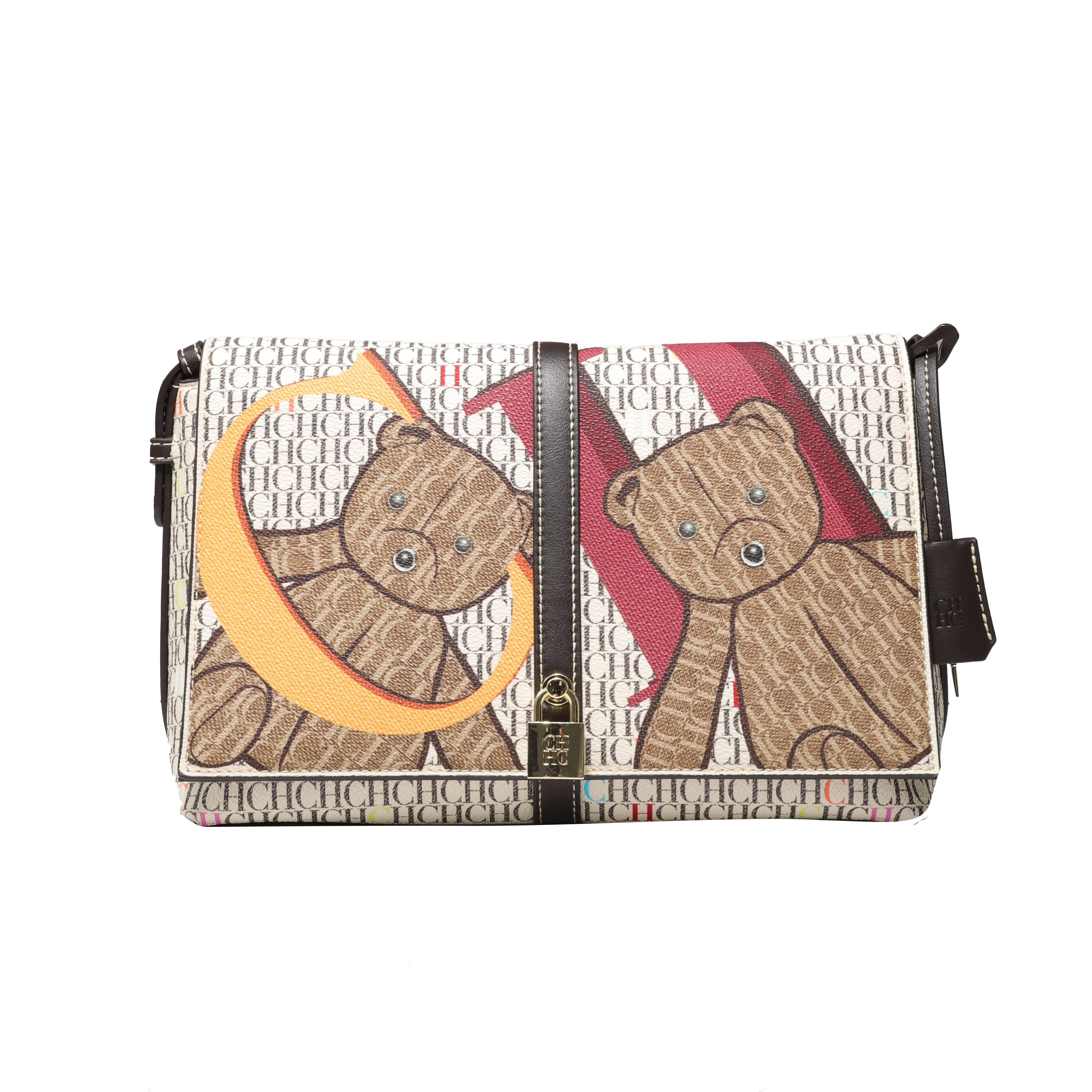 CH Shoulder Simple Fashion Style Women's Crossbody Zip Buckle Paragraph Ladies Bag Unique Printing Designs