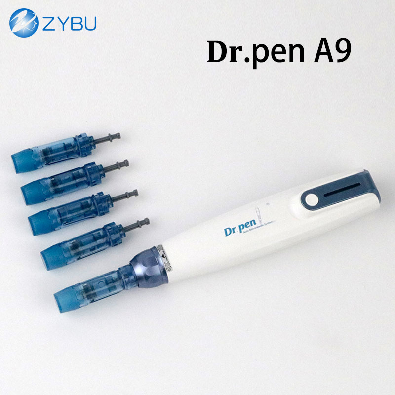 Original Dr pen A9 Electric Wireless Dermapen Professional New Design Derma Pen Beauty Tools Skin Care MTS Machine With Needles Cartridges Dermapen Me