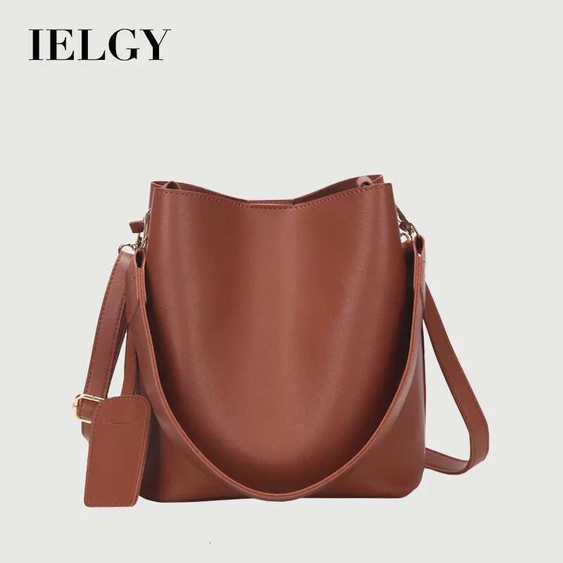 IELGY Shoulder Bag Bucket Shape Crossbody Bag For Women Fashion Capacity: Can Put Case Iphone 12 Pro Max