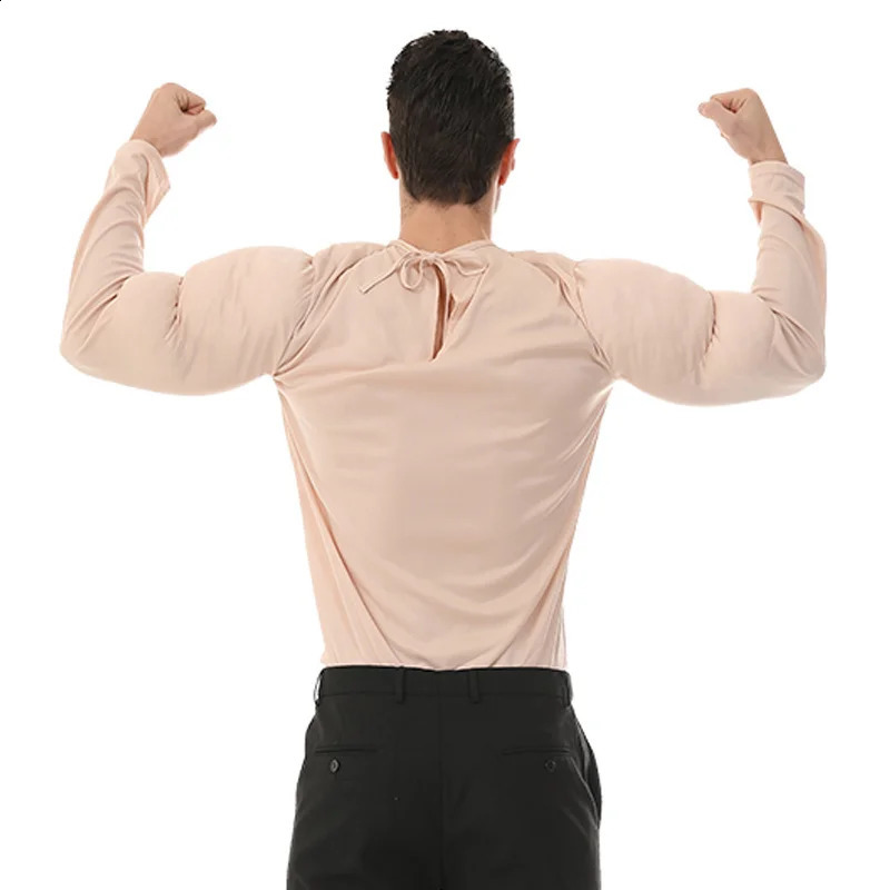 Snailify Adult Men Body Builder costume Muscle Shirt Costume Outfit Halloween Costume Adult 250305ww