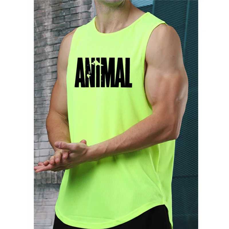 Mens Tops Tanks Camis T-shirt Gym Tank Top Clothing Mesh T-shirts Man Sportswear Basketball Singlets Fitness Wear TeesT250318