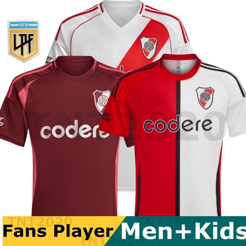 2025 2026 River Plate Soccer Jersey Home Away Third M. BORJA 9 colidio 11 MEZA 8 ruberto 32 Football jersey Shirts