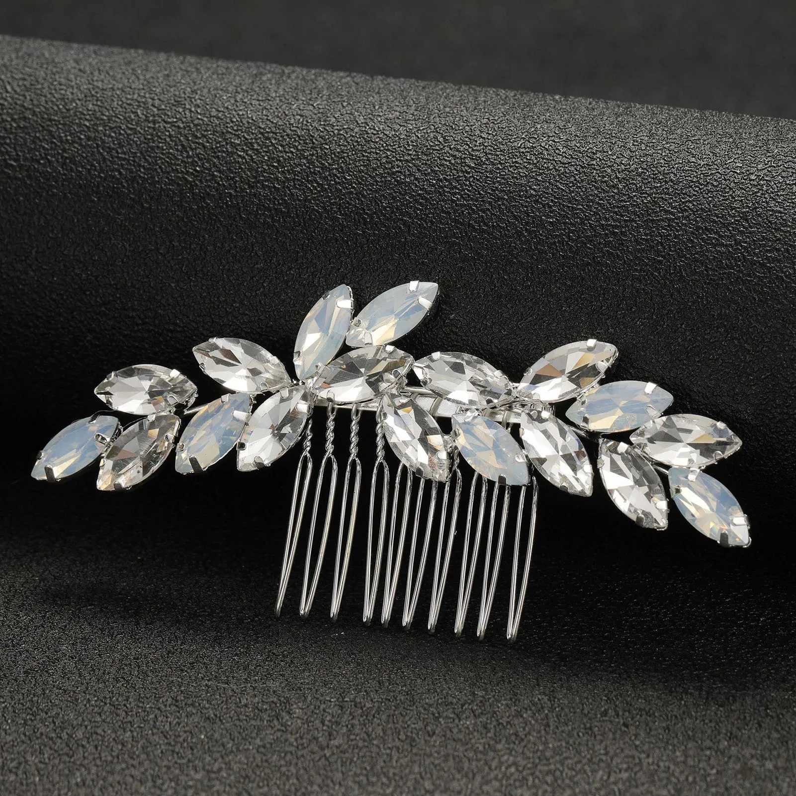 Wedding Hair Cbs Hairpins Clips for Bride Wen Girls Hair Jewelry Accessories Bling Rhinestone piece Hair Styling Jewelry X250306