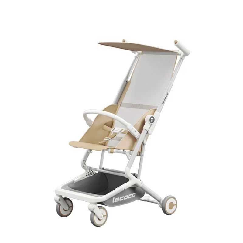 Portable Ultra Light Baby Stroller Four-wheel Foldable Baby carriage Travel Pram Multifunction trolley car for 1-3 years oldXJ250306