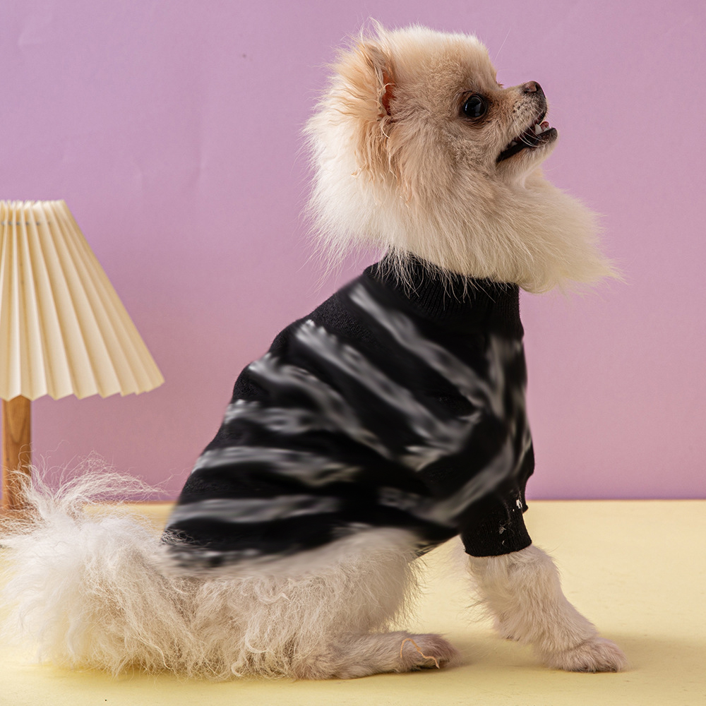 Cute Dog Hooded Harness Classic Design, Adjustable Small Animal Coat