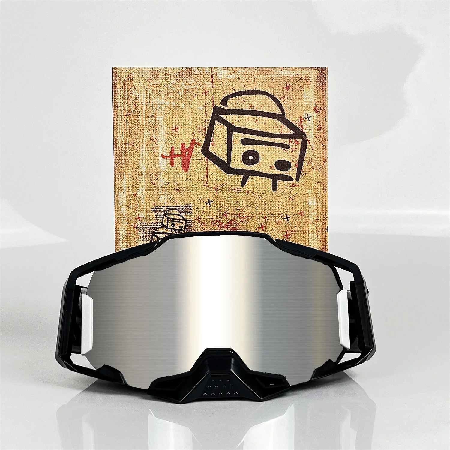 Moto Cross Goggles Motocross HD Lens Motorcycle Glasses Riding Eyeglasses Men MX MTB Sunglasses Dirt Bike Accessories 250304