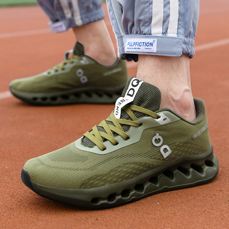 Free shipping 2025 new designer running for men woman sneakers breathable mesh surface fashion sport outdoor training shoes size eur 39-45