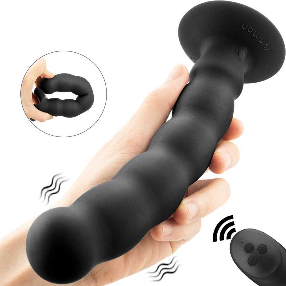 Vibrator Wireless Prostate Massage Stimulator Vibrator Sex Toys Mens Butt Plug Sucker Song Womens Adult SDF Sex ShopXJ250306