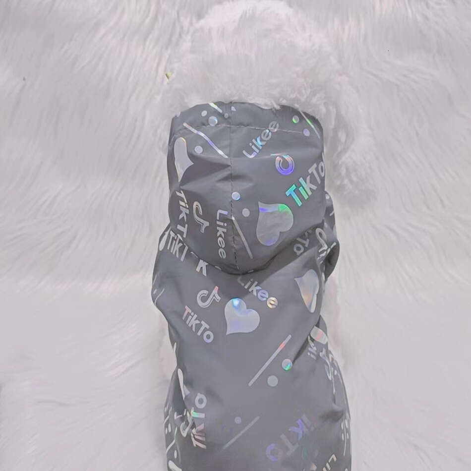 New Instagram Trendy Pet Windbreaker Dog Cat Coat Schnauzer Teddy Fighting Clothing