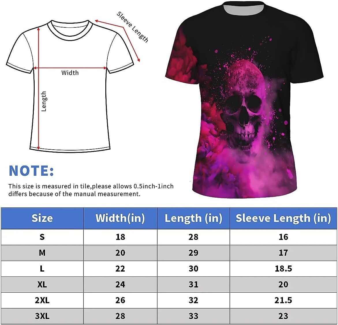 Mens T shirt Men's Novelty 3D Print Summer Short Sleeve T-Shirt Tee Shirt Wolves Purple Dark Moon tee Casual tops summer clothes