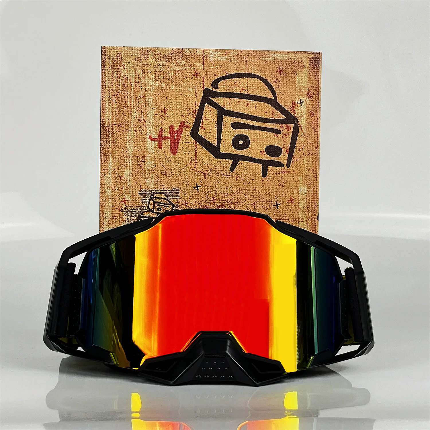 Moto Cross Goggles Motocross HD Lens Motorcycle Glasses Riding Eyeglasses Men MX MTB Sunglasses Dirt Bike Accessories 250304
