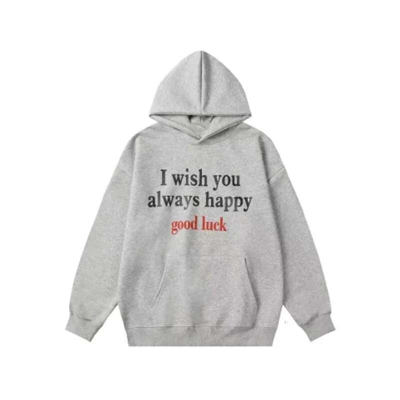 American letter hooded sweatshirt print unisex lazy hip-hop loose top
