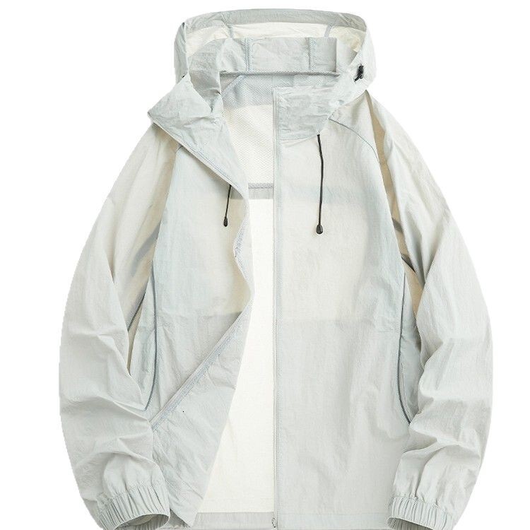 tracksuit Summer mountain sun protection clothing, men's and women's thin breathable jacket, UV resistant cycling fishing suit, couple loose