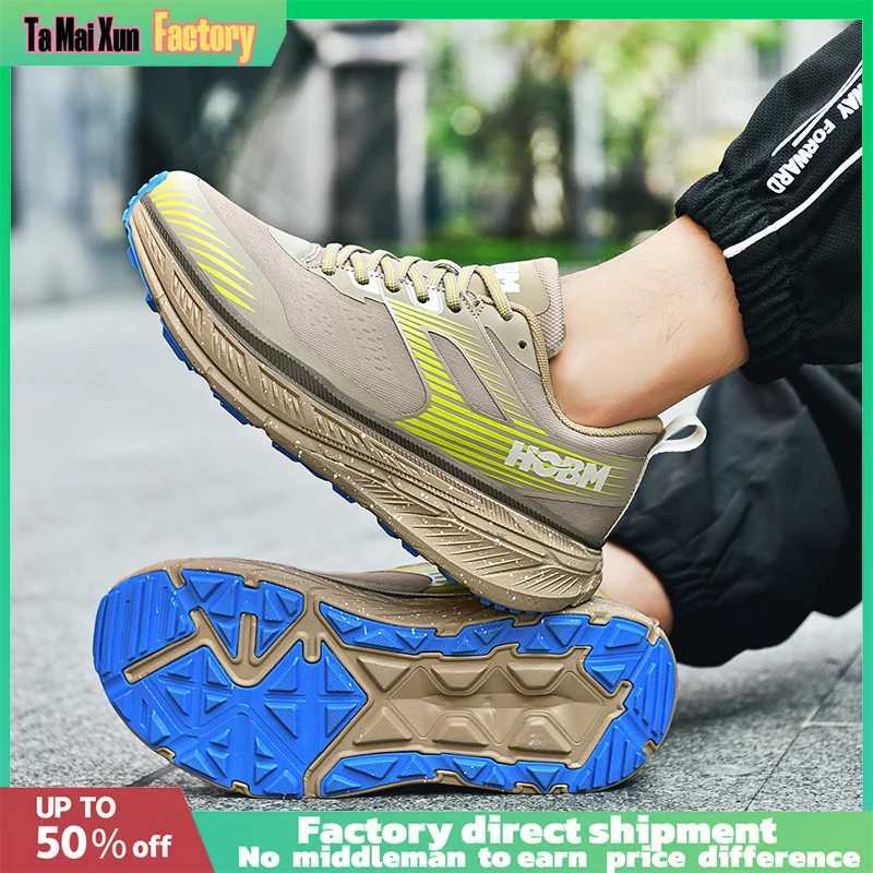 Men Marathon Anti-skid Wear Resistant Running Shoes Casual Mens Shoes Teenagers Tennis Trainer train Luxury Comfy Soft FabricC250411
