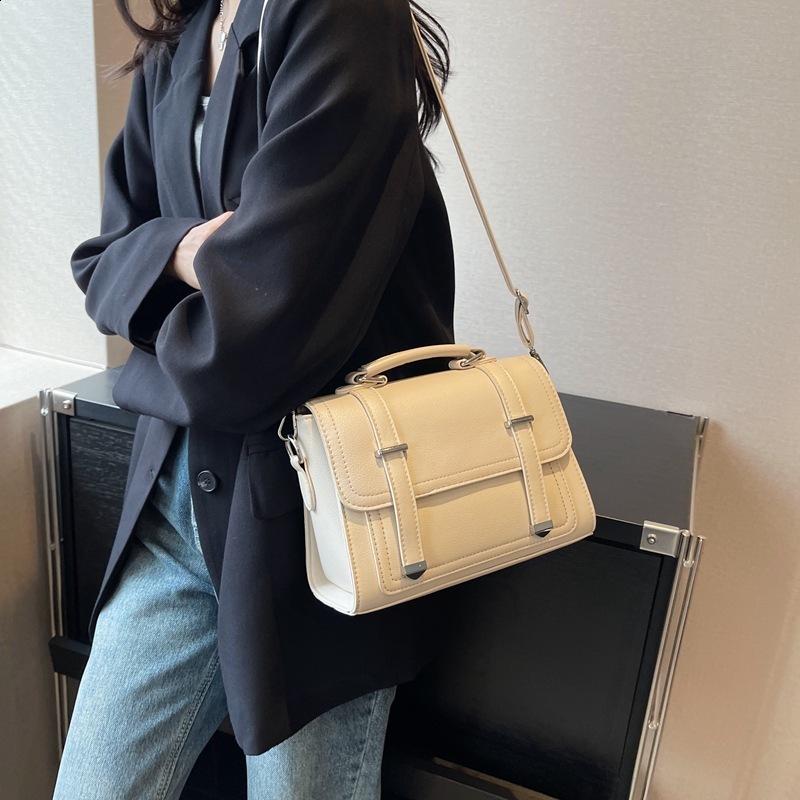 This years popular internet celebrity fashion high-end handbag womens versatile niche design single shoulder diagonal cross bag simple small square ba