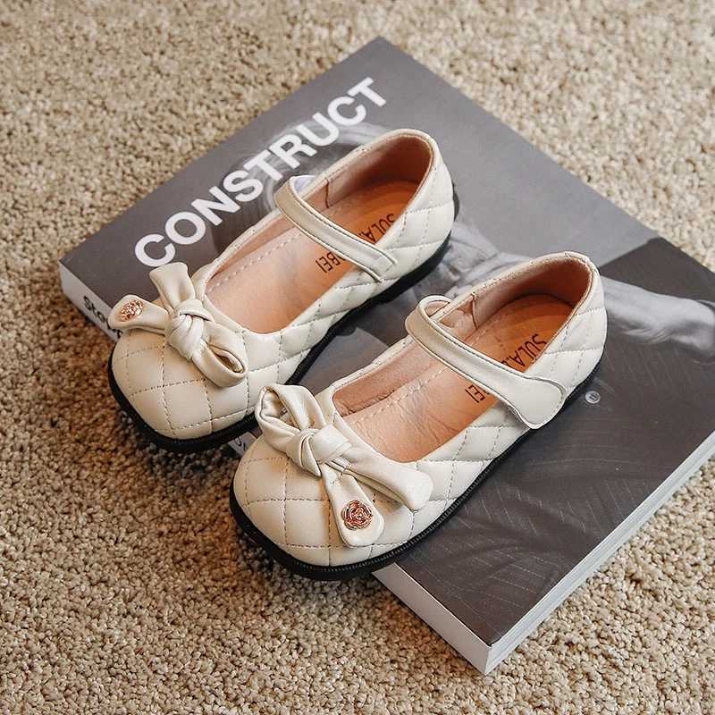 Baby Girl Shoes Kids Casual Shoes Infant Toddlers Bow-knot Ballet Flats Soft Princess Sandals Childrens Footwear Summer AutumnT250306