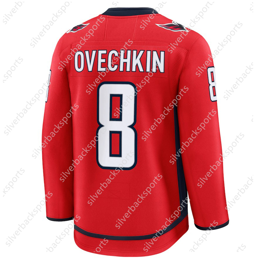 Thompson Customize Hockey Jersey,Dubois Ovechkin Oshie Wilsons Carlson ichael Backstrom Dubois Mens Sportswear