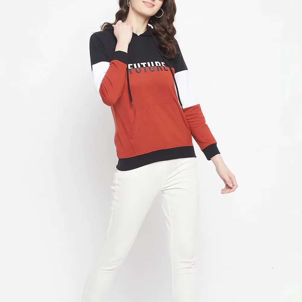 Customized & Color Plus Size Professional Printed One Selg Full Sleeve Women's Hoodie