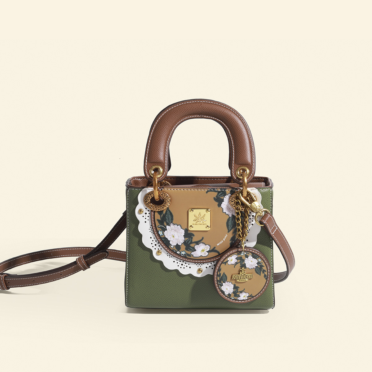 Garden Chinese Elegant Daifei Ladies' Mini Sweet Handheld Crossbody Bag
