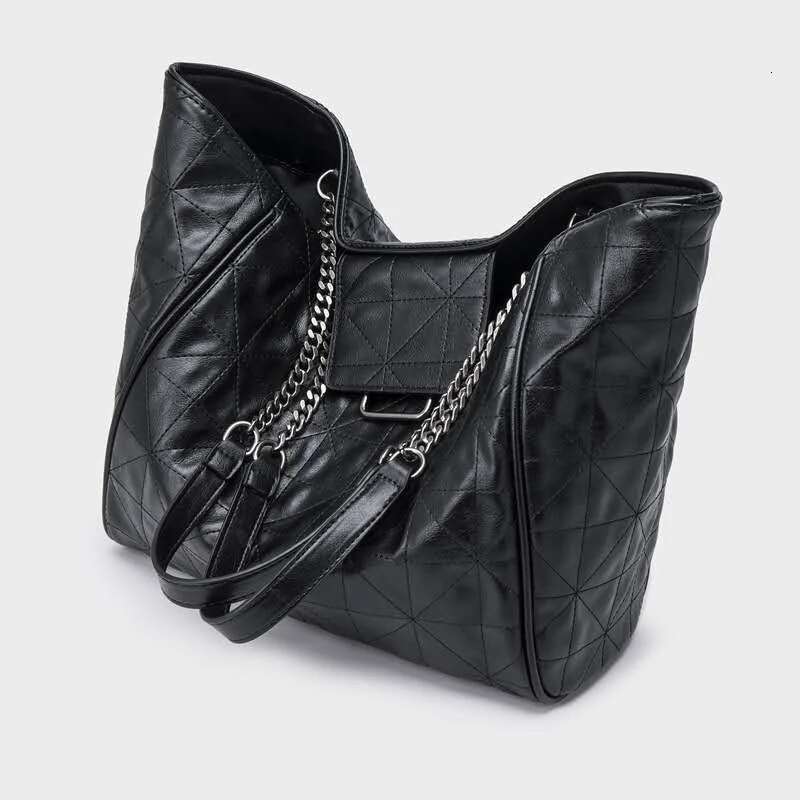 Tote Large Bags For Women 2021 Fashion Leather Quilted Shopper Bag Shoulder Purse