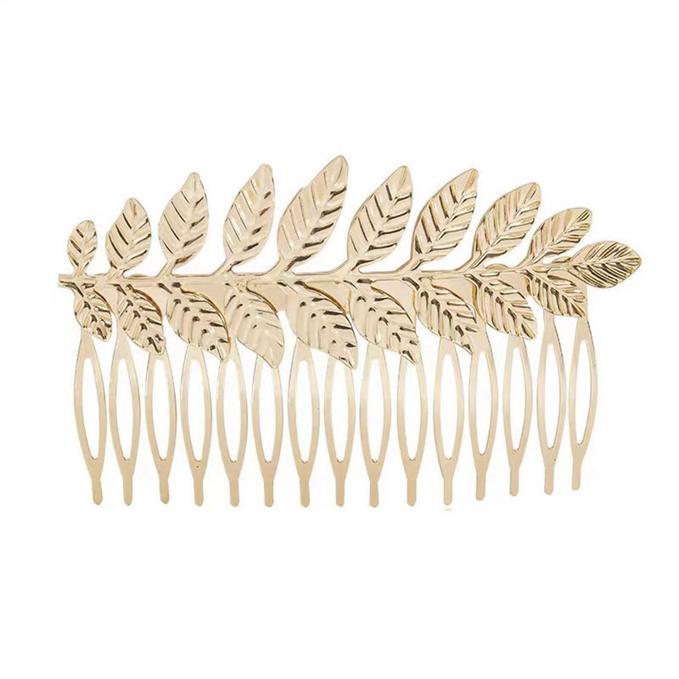 Greece Greek Goddess Cosplay Party Jewelry Baroque Golden Leaf Crown Bridal Headwear Halloween Accessories Earring Cuff Bracelet Hairabnd jewelry