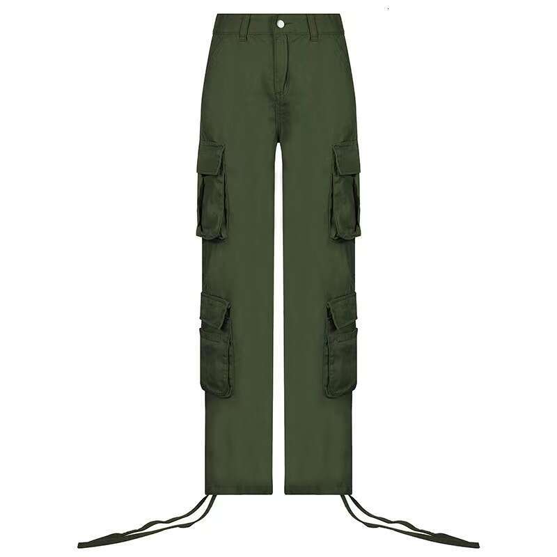 European and American women's street hip-hop style low waist fashion workwear denim casual pants 2025 temperament versatile new trend clothing in