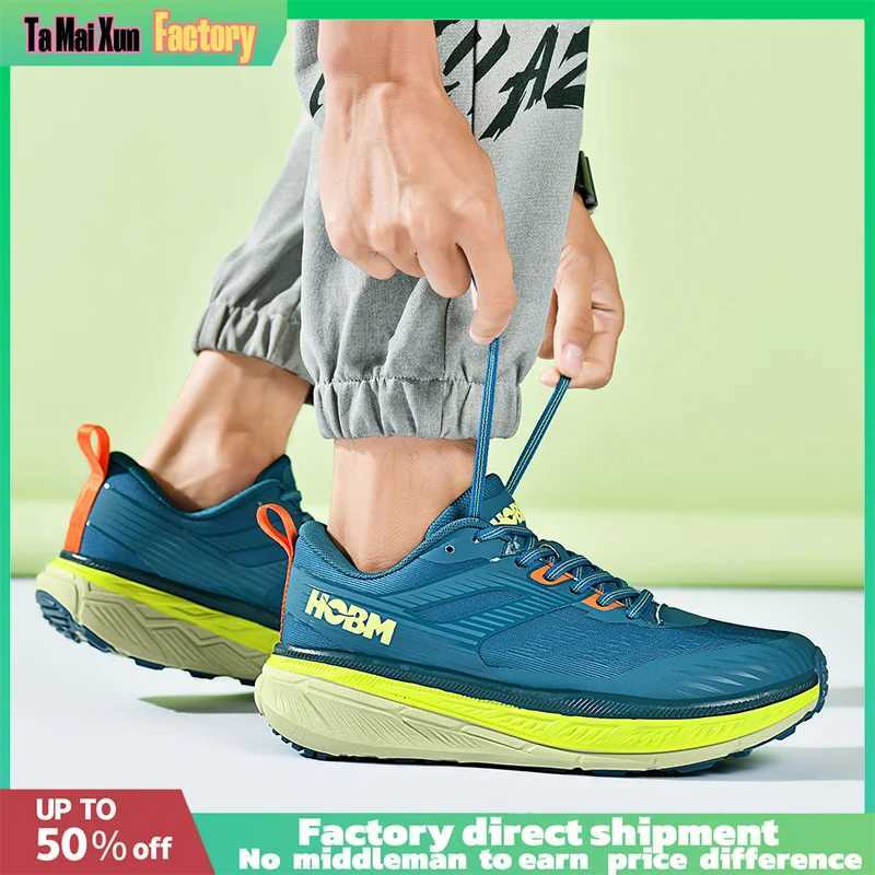 Men Marathon Anti-skid Wear Resistant Running Shoes Casual Mens Shoes Teenagers Tennis Trainer train Luxury Comfy Soft FabricC250411