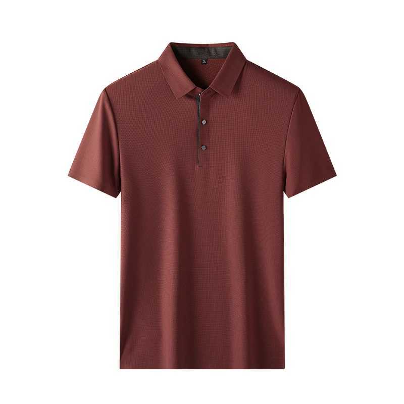 Short sleeved polo shirt mens casual quick drying breathable business T-shirt X250306
