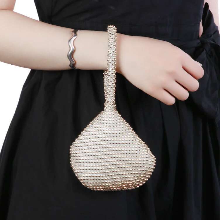New Metal 2025 Evening Pouch Wedding Party Fashion Zero Wallet High Quality Glitter Dinner Bag Women's Banquet Mini Purse