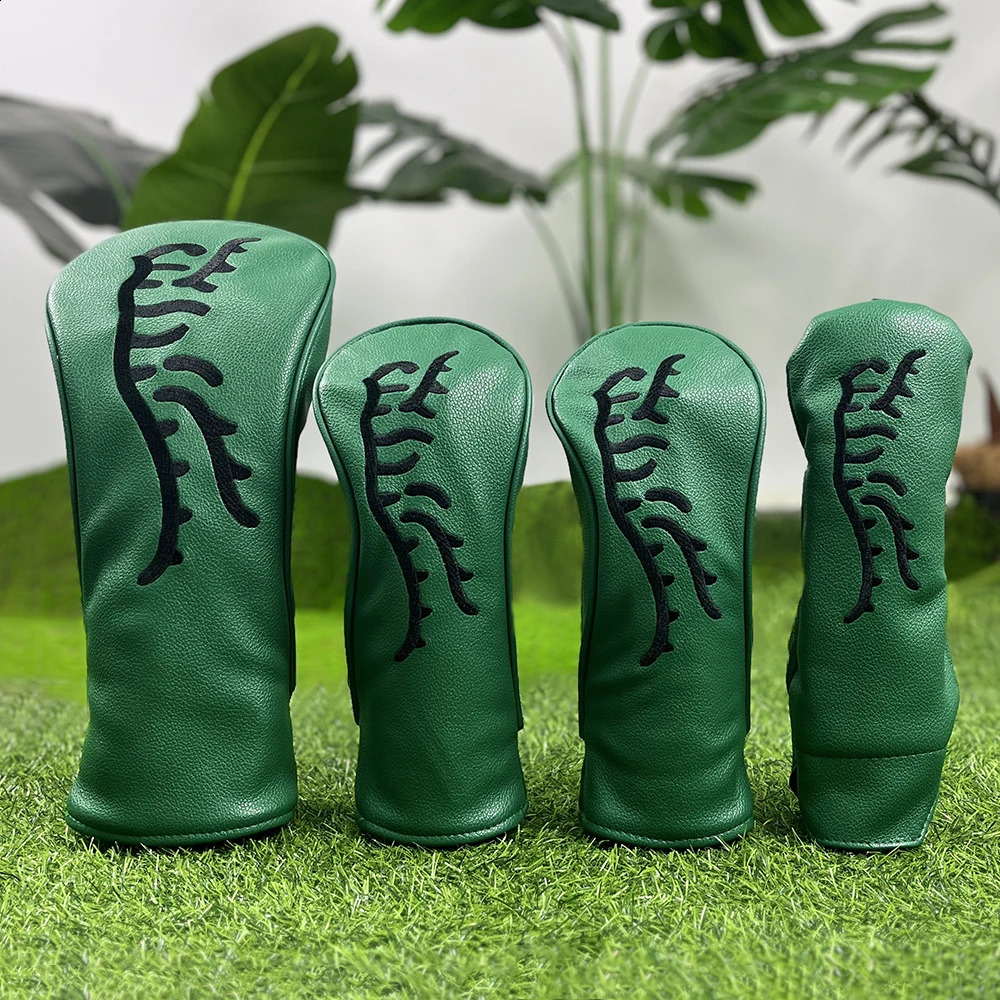 Green Abstract Tiger Golf Club Head Cover Durable waterproof safe providing the protection for your golf club 250305