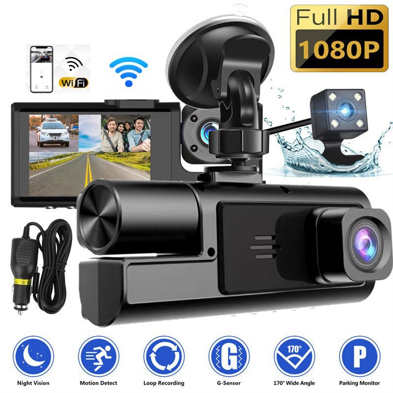 1080P car dvr wifi mobile phone interconnection Car DVRs in stock DashCam