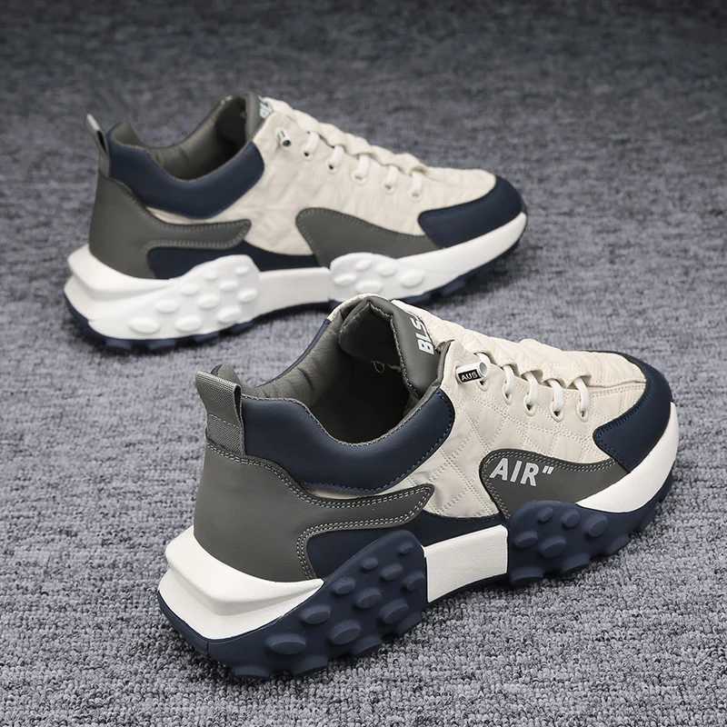 Men Sneakers Air Cross Border Man Platform Mens Sneaker Gym Men Shoes Male Tennis Shoes Rubber Outsole Running Sports Shoes Y250305