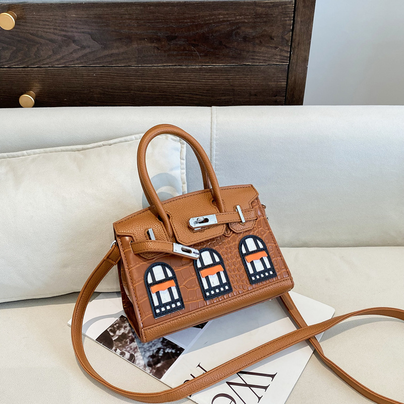 Free shipping House-shaped for Women Fashionable and Versatile High Grade hot Shoulder Bag casual Crossbody bag super fire ootd 2025 new summer hot it