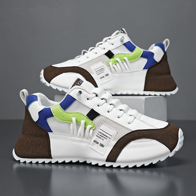2025 Designer Shoes European Station Men's Shoes Autumn Breathable Cross border Large Sports and Leisure Shoes Bag Bottom Shoes Fashion Trend