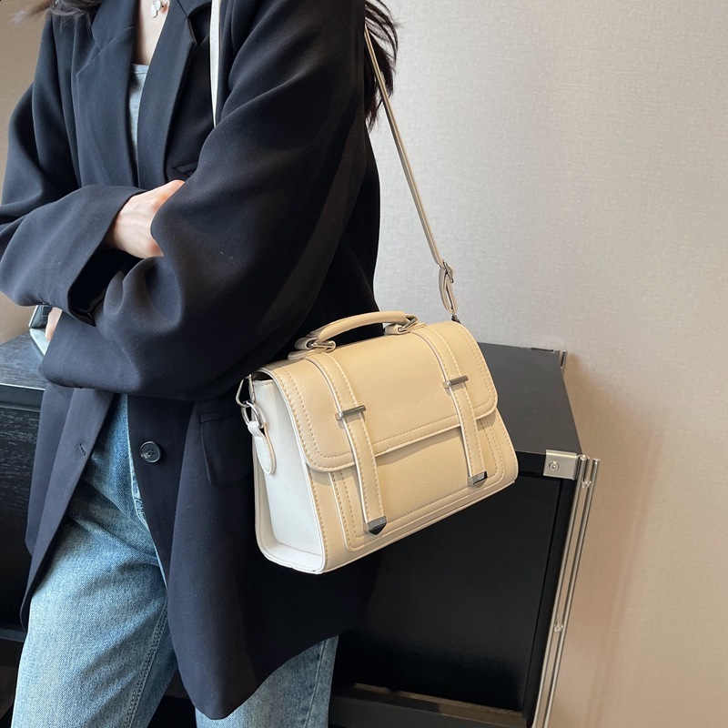 This years popular internet celebrity fashion high-end handbag womens versatile niche design single shoulder diagonal cross bag simple small square ba
