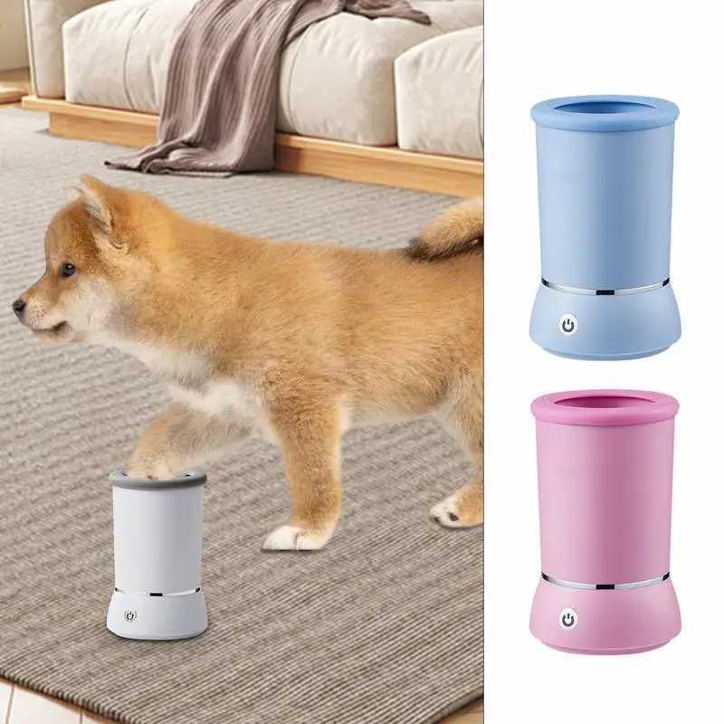 Fully automatic intelligent pet foot cleaning cup low noise fast cleaning USB charging foot electric dog paw pet cleaning M250306