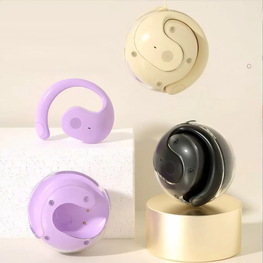 Wireless BT AI Translator Earbuds Small Coconut Translation Earphones -time Voice Translators Headphones for Overseas Travel 250305