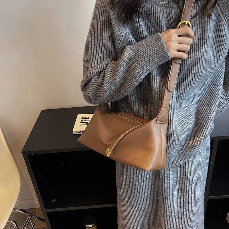 Fiable Wens Shoder Bag Large Capacity Diagal Cross Bag Brand Designer Soft PU Leather Versatile Wens Big Handbag Y250305