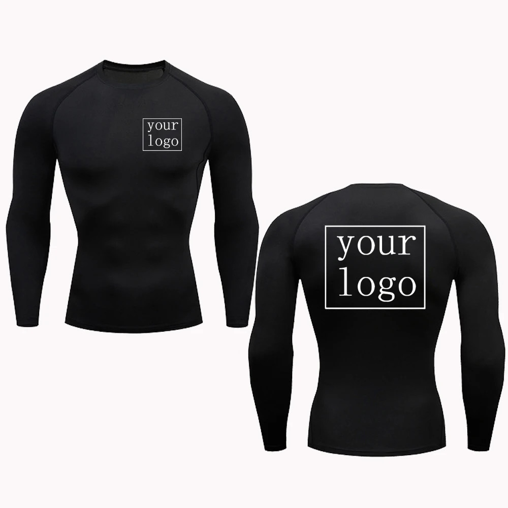 Custom Compression T Shirt Your Tops Men Women Print Original Tshirts Jogging Workout Gym Quick Dry Tshirt 250306