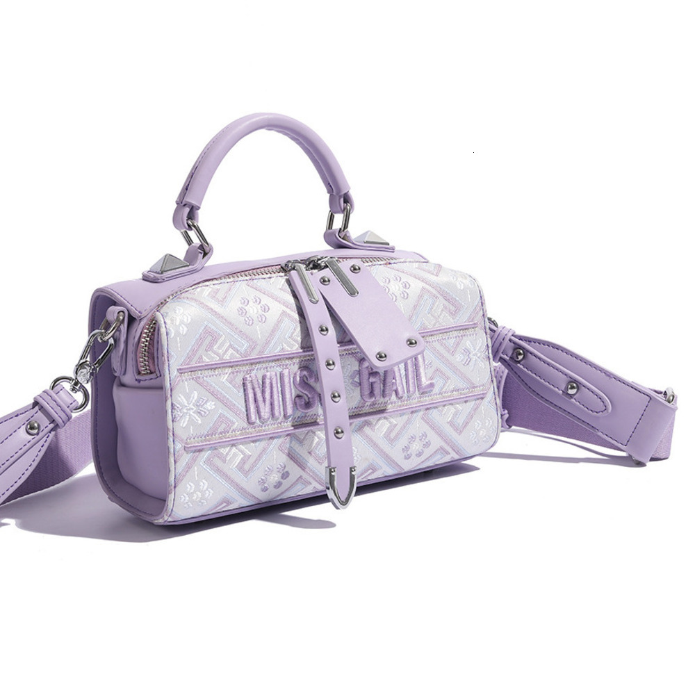 Xiaoxiangfeng Zhuangjin New Versatile Handbag, Large Capacity Commuting Fashion Boston Crossbody Bag, Women's Bag