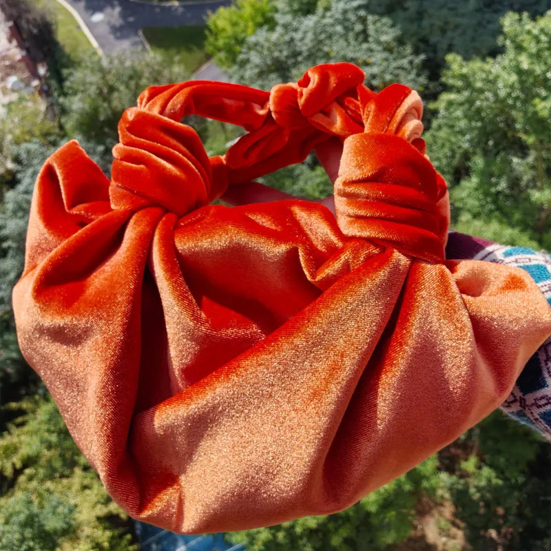 Colorful Silk Satin Velvet Fashion Lady Handbag Tote Shoulder Bags Crossbody Bag Phone Lipstick Coin Purse 250306