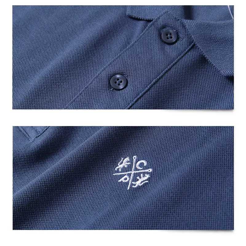 Summer Men Polo Shirt Brand Clothing Pure Cotton Men Business Casual Male Polo Shirt Short Sleeve Breathable Soft Polo Shirt 5XL X250306