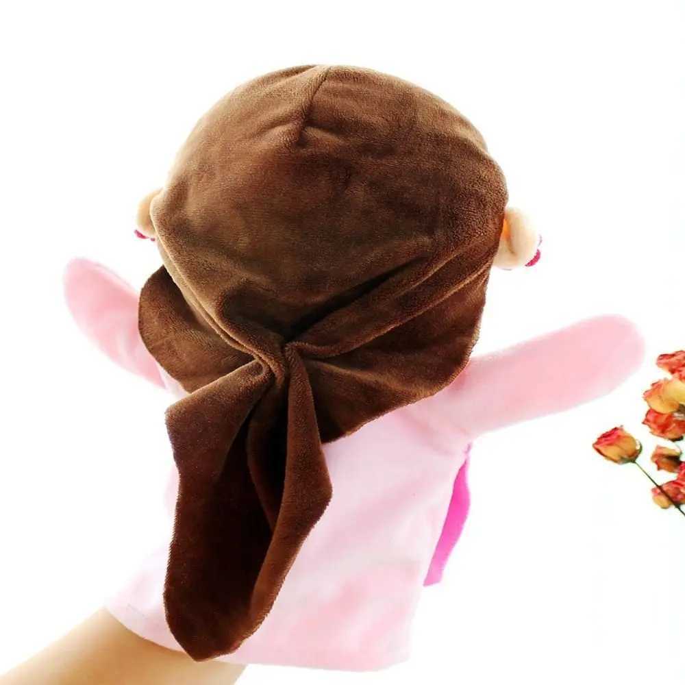 Free shipping Story Hand Members Storytelling Puppet Family Finger Puppets DIY