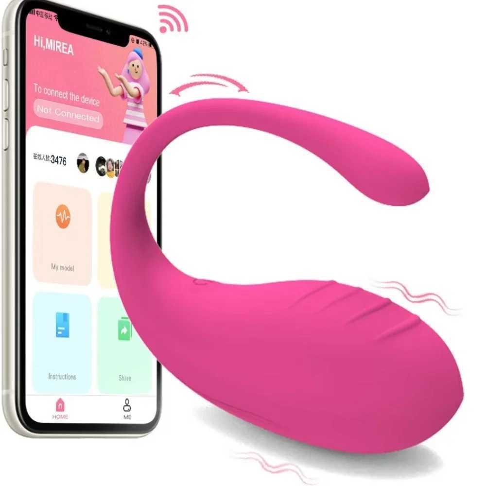 Wireless Bluetooth G Spot Dildo Vibrator for Women APP Remote Control Wear Vibrating Egg Clit Female Panties Sex Toys for AdultsXJ250306