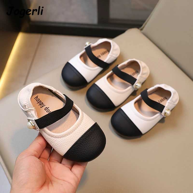 Girls Princess Fragrant Style PU Leather Shoes 2024 Autumn Spring Fashionable Baby Loafer Flats Size 21-30T250306