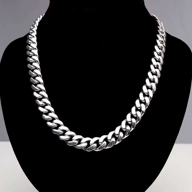 Custom-made hip-hop jewelry necklace 12MM