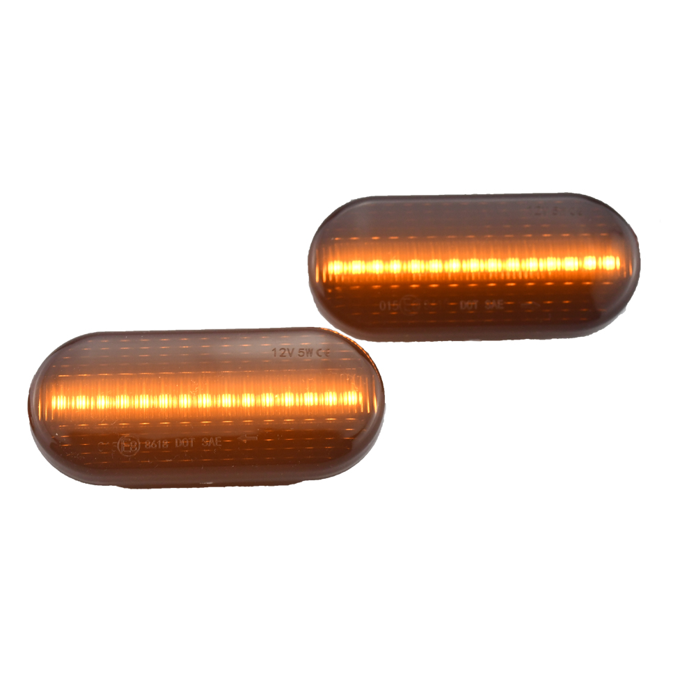 For VW Golf 3 4 MK3 MK4 Passat 3BG Polo 6N 9N Bora Vento Led Dynamic Side Marker Turn Signal Light Sequential Blinker Light