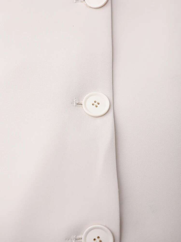 EAM Beige Irregular Big Size Elegant Blazer Women New Lapel Long Sleeve Jacket Fashion Tide Spring Autumn 2025 Cpdb040